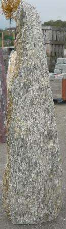 Monolithstein Gneis grau